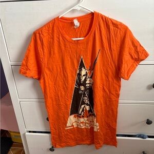 Orange Graphic T-Shirt